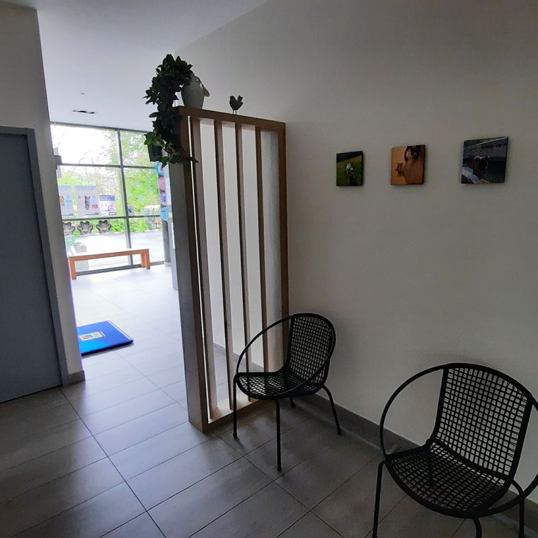 Espace détente de la clinique